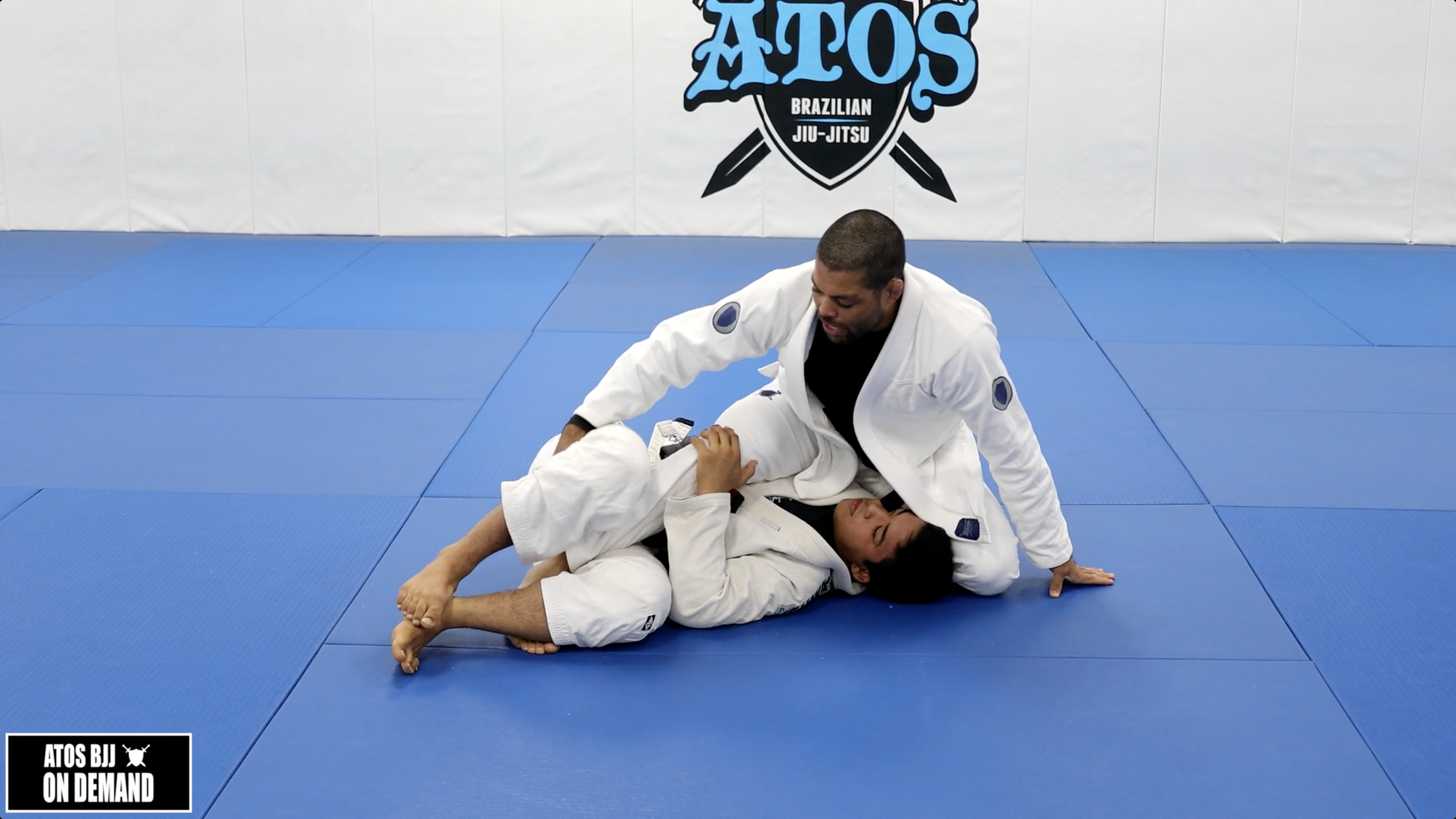 Deep Half Guard Counter Attack to Back Take