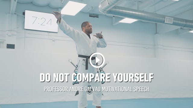 Do Not Compare Yourself | Professor A...