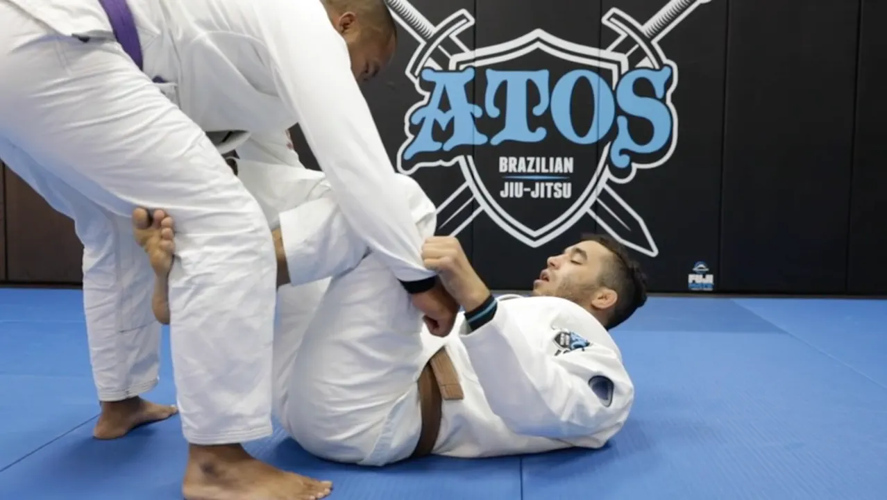 Kangaroo Sweep from Open Guard - Mike Perez - Atos BJJ OnDemand