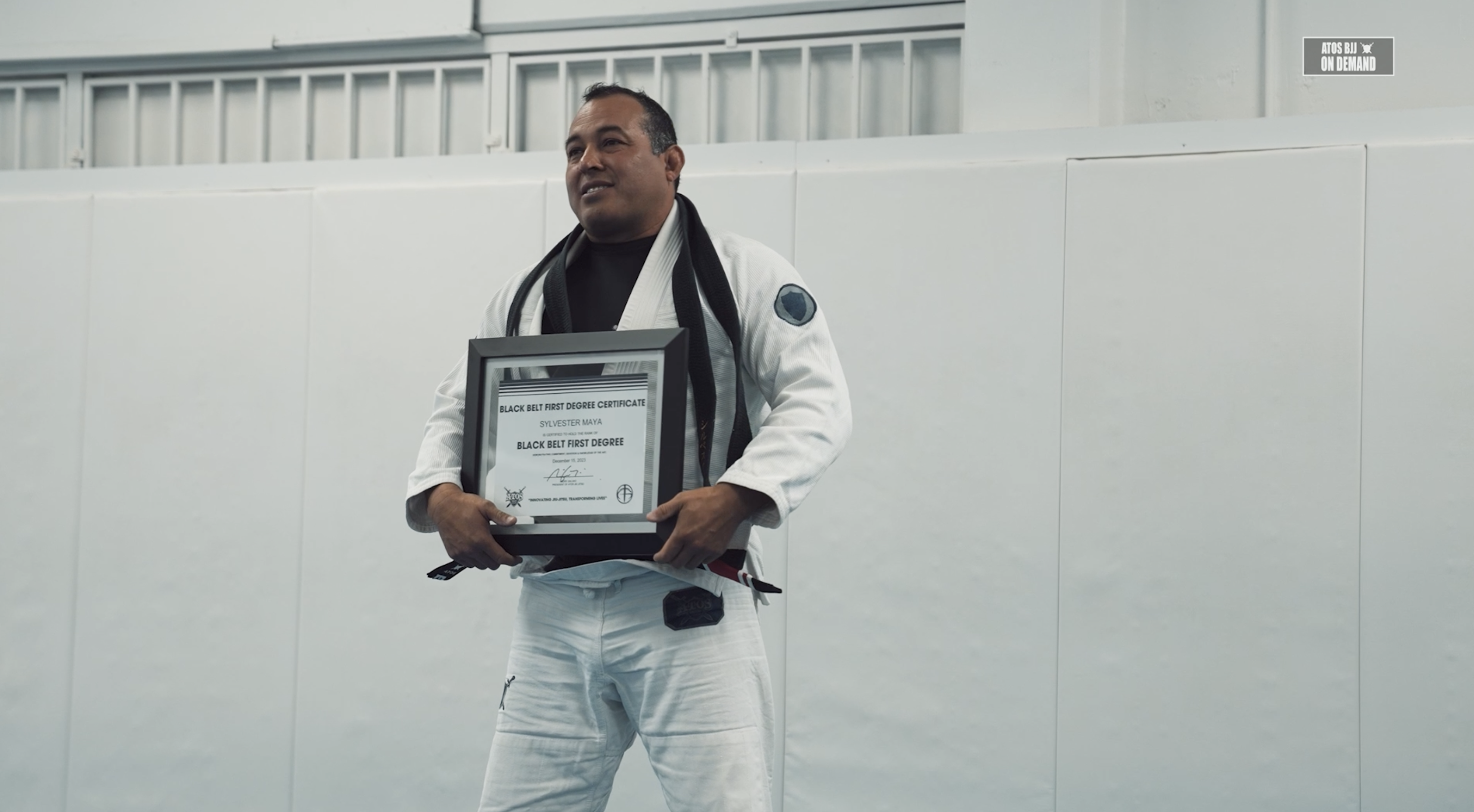 Sylvester Maya Black Belt 1st Degree Promotion