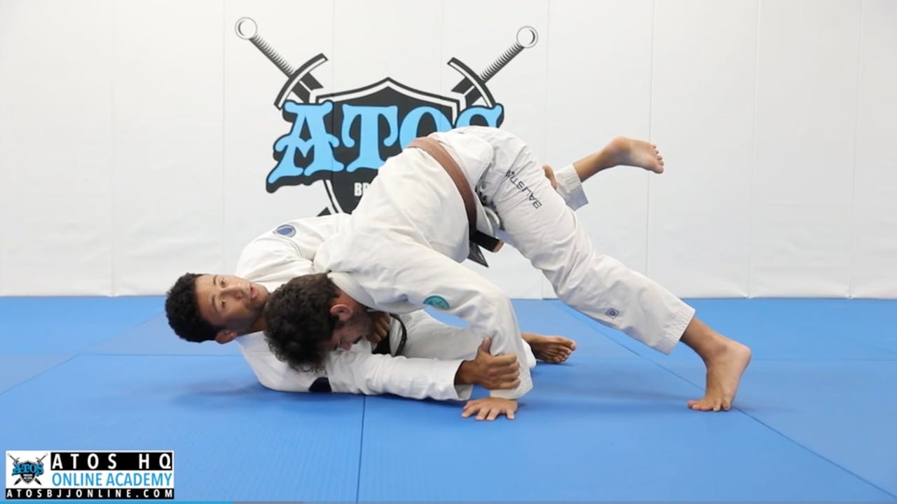Butterfly Sweep To Mount + Arm Bar & Shoulder Lock Dominique Bell