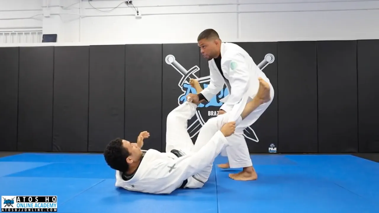 Squid Guard Escape to Toreando Pass - Andre Galvao - Atos BJJ OnDemand