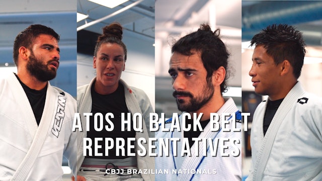 CBJJ Brasileiro: 4 Black Belts From Atos HQ Will Be Representing in Brazil