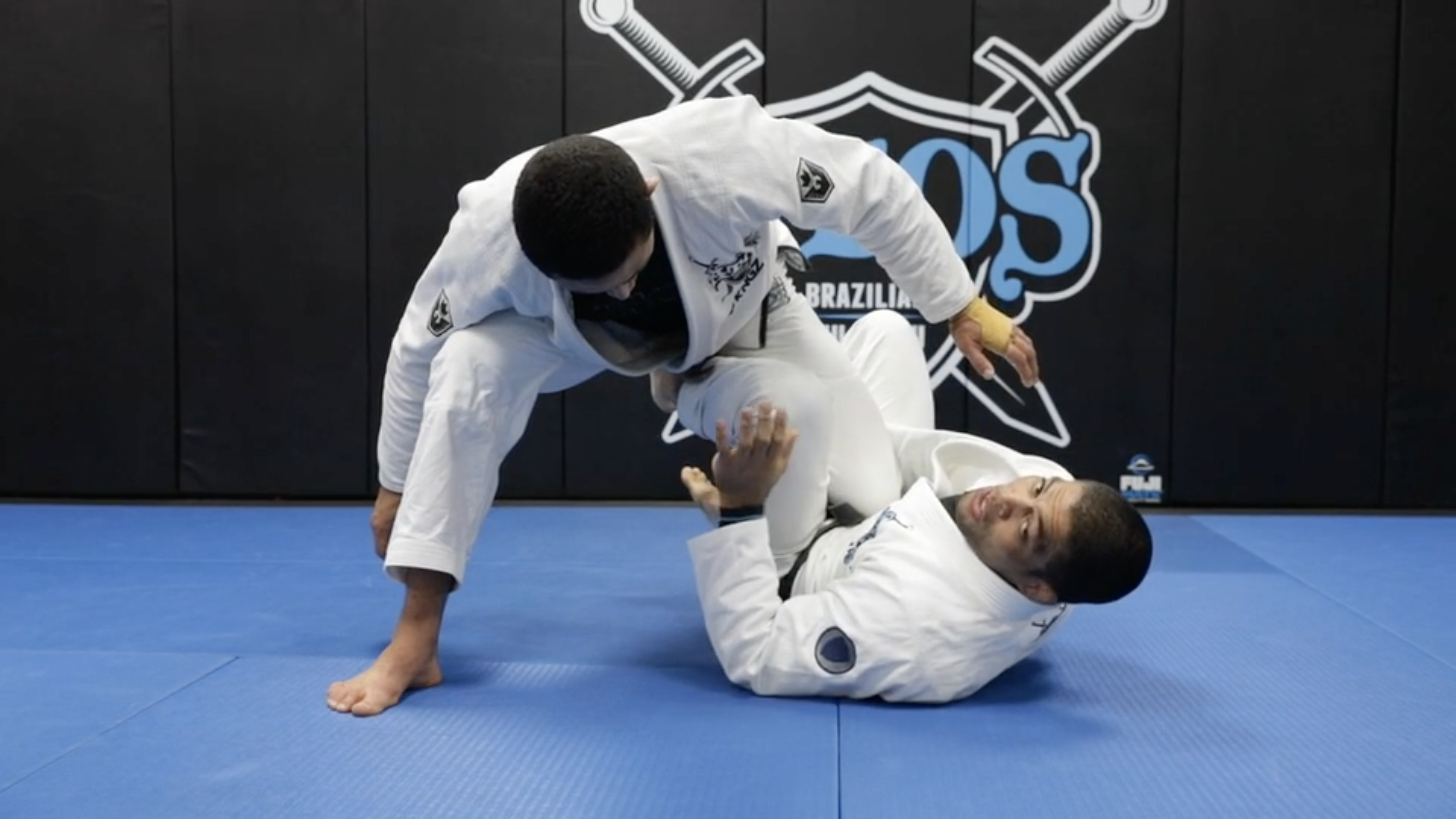 Sweeping Using One Leg X Guard and Passing