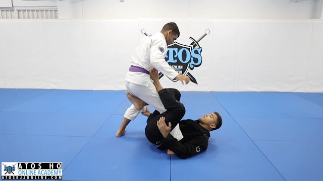 Single Leg X Sweep Hip Bump