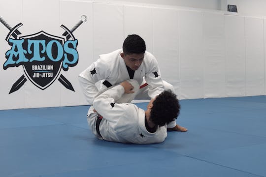 Knee Shield Guard Pass Variation | Pa...