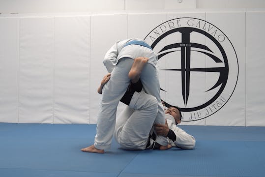 Saddle Entry From Single Leg X