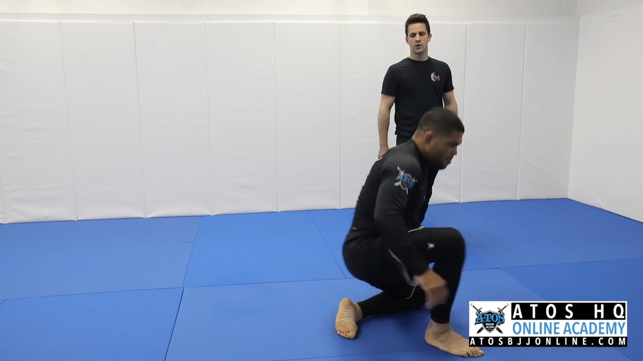 Rocking chair + ankle pick sit up Atos BJJ OnDemand