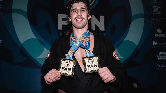 2023 IBJJF Pan: Nico Maglicic Wins Brown Belt Double Gold
