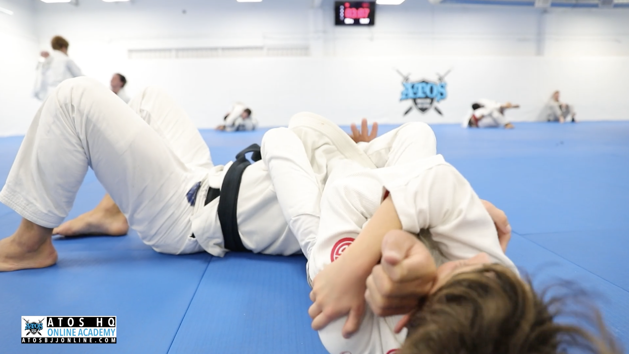 Galvao Rolling With one Of His Pan Kids Champ