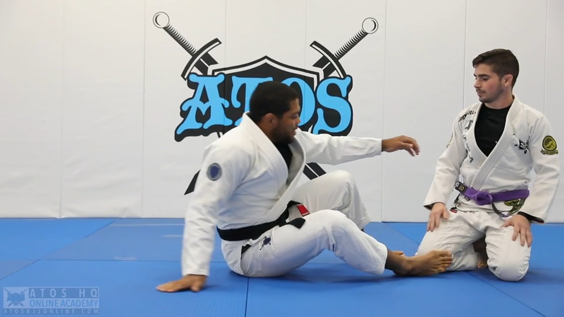 The Panda Roll To Set Up The One Leg X + Sweeps & Attacks
