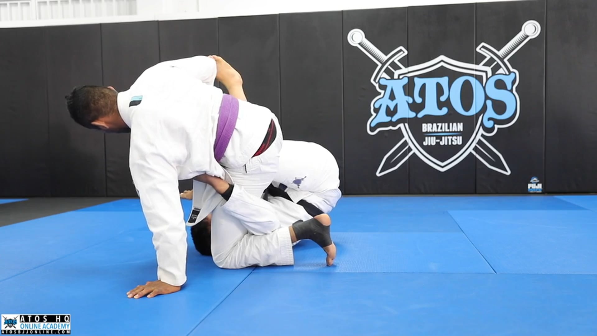 Waiter Sweep From Deep Half to Back Take 