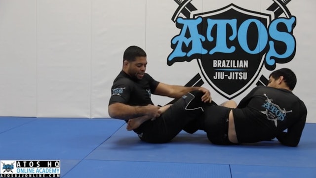 Submission Combo From Knee Shield: Heel Hook, Knee Bar, Calf Slice, And More