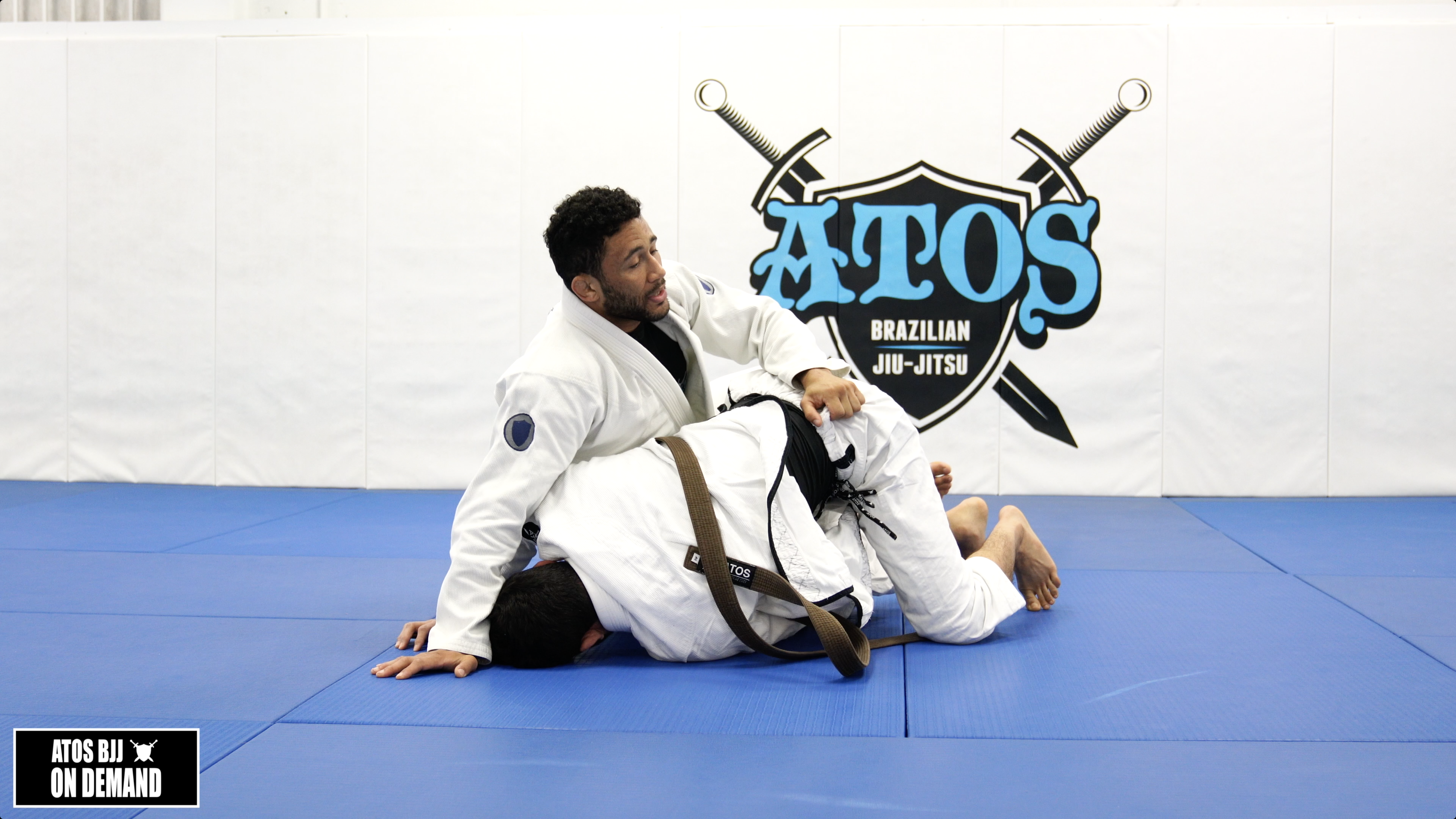 Forcing Reverse Half Guard + Back Take