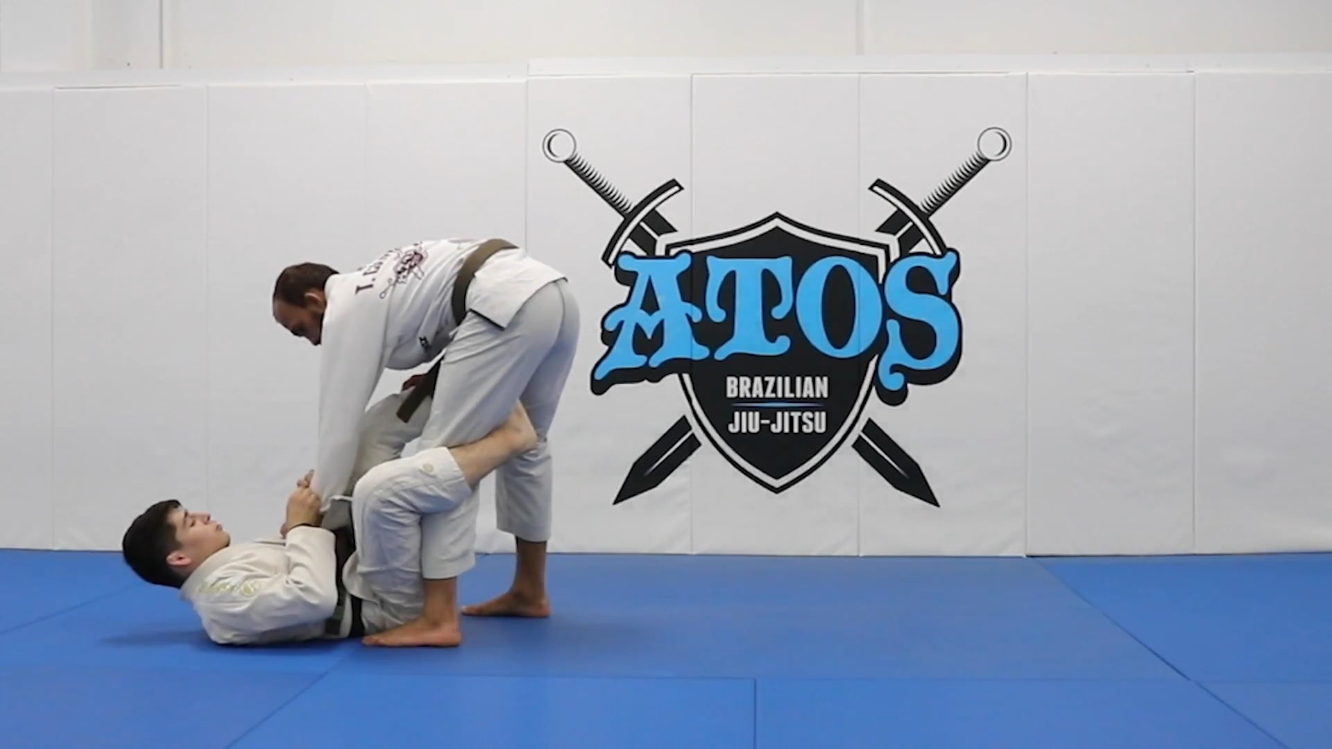 Taking the Back from K Guard Sweep 