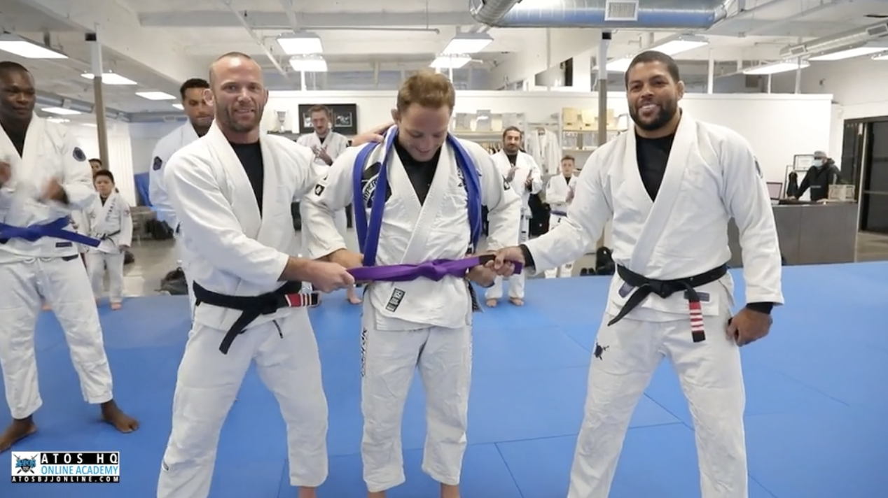 UFC Fighter Brad Riddell's Purple Belt Promotion