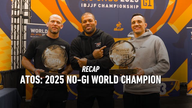 ATOS 8X IBJJF NO-GI WORLD CHAMPION