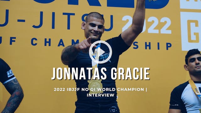 Jonnatas Gracie: First World Title as...