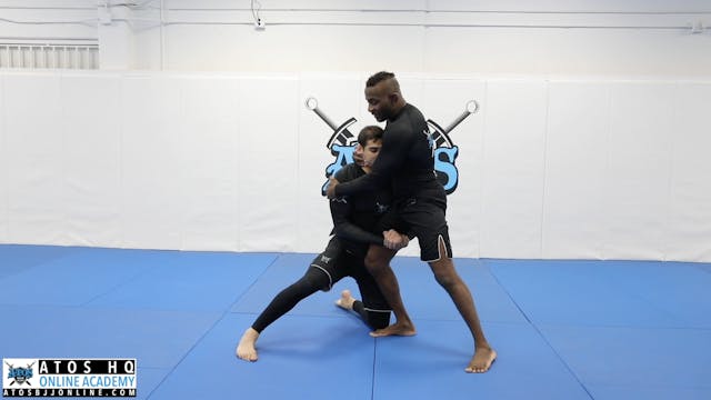 Single Leg Sprawl Defense - Misdirecting Your Opponent Head to the Outside