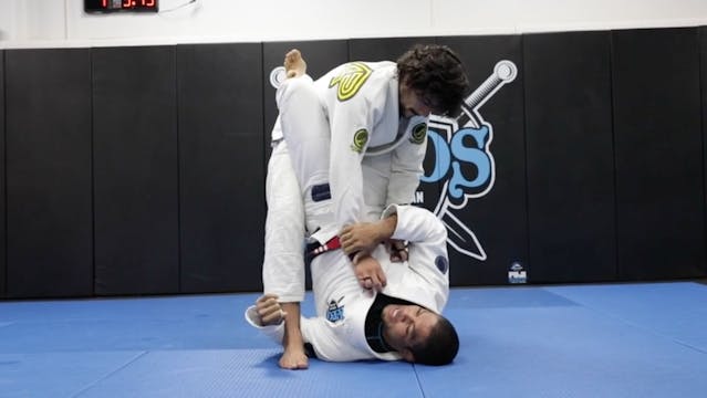 Closed Guard Muscle Sweep to Omoplata...