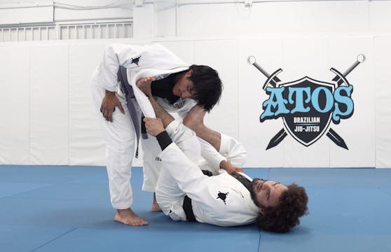 Spider Guard With Lapel Grip Sweep | ...