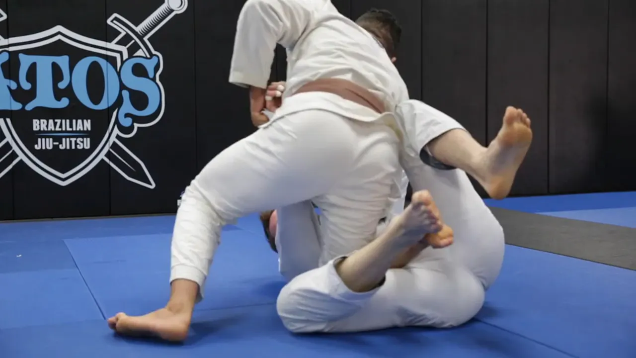 Sweep From Single Leg X - Dominique Bell - Atos BJJ OnDemand