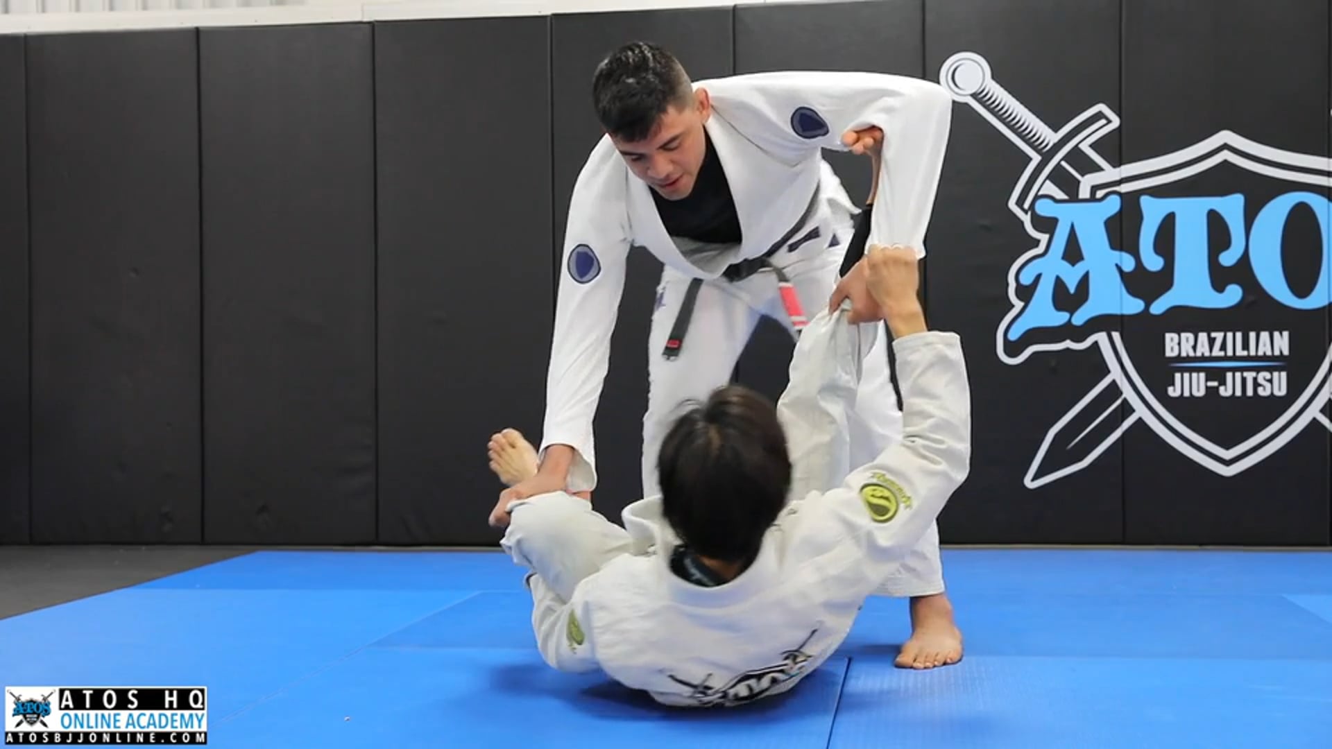 Spider Guard Pass Variation