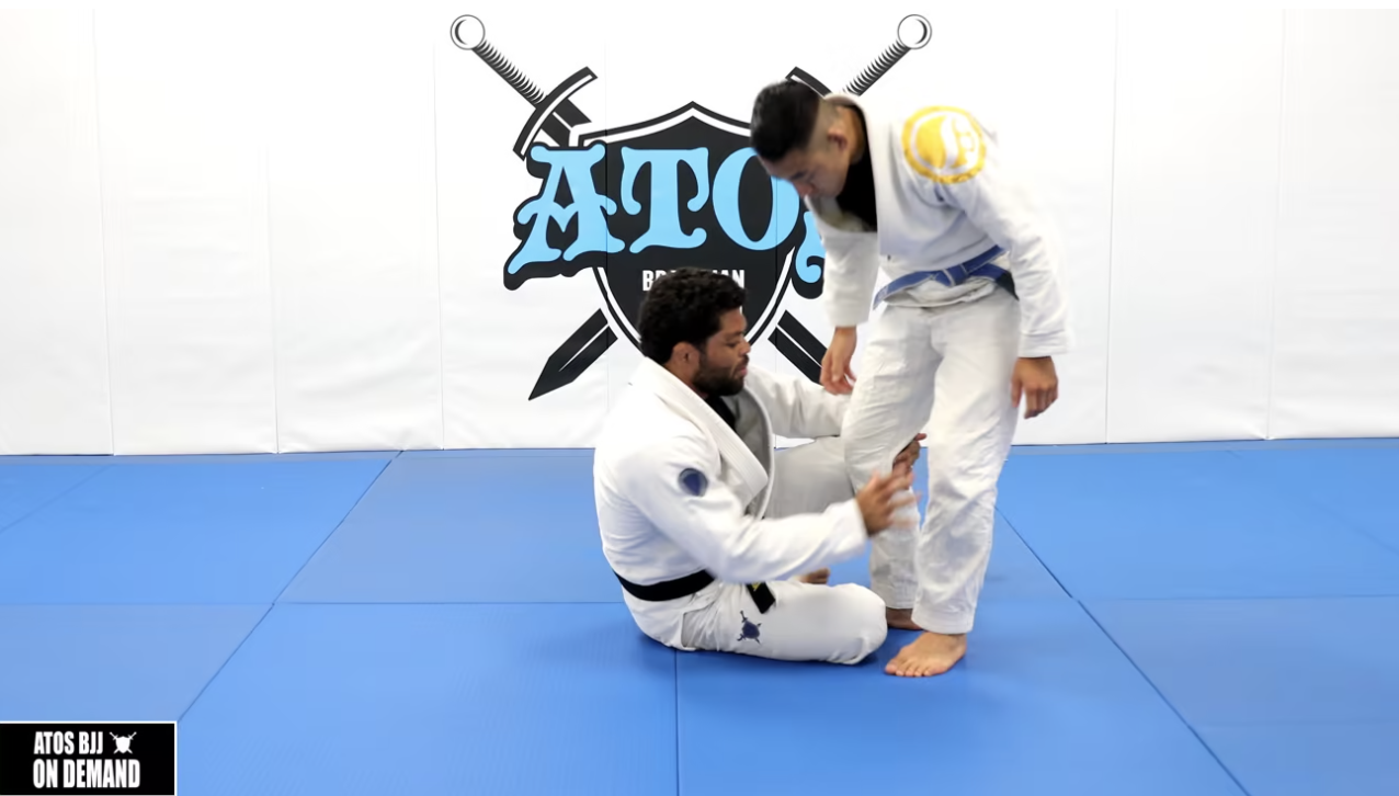 Shin to Shin Sit Up Guard To Single Leg Sweep