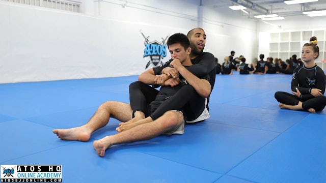 No-Gi Back Control With Arm Bar Details - Kid's Class