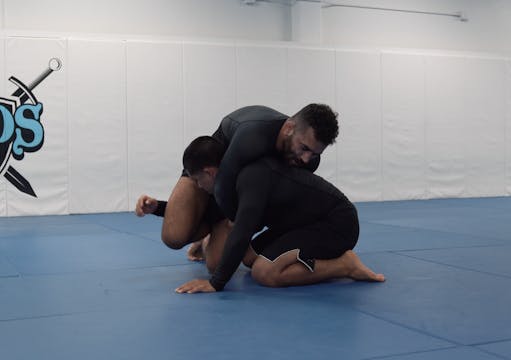 Sitting Guard Strategy to Arm Drag an...