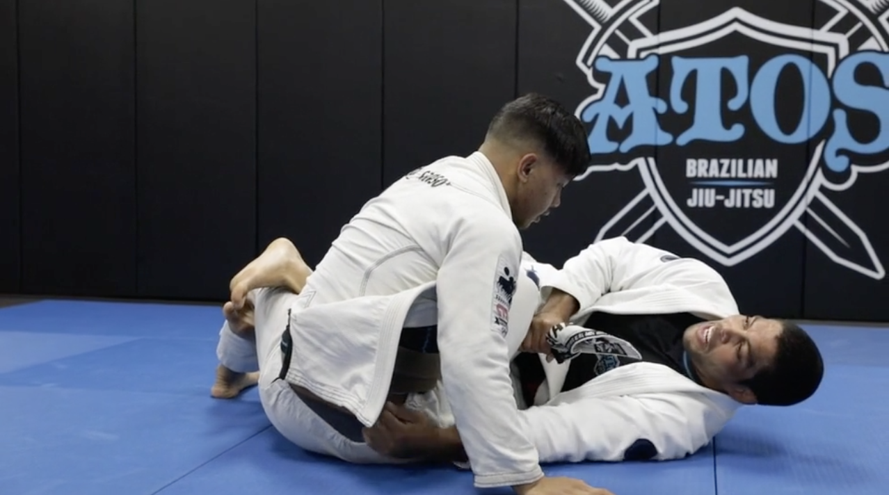 Super Deep DELA X Using The Lapel Leg Drag Cradle + Transition To Back Take