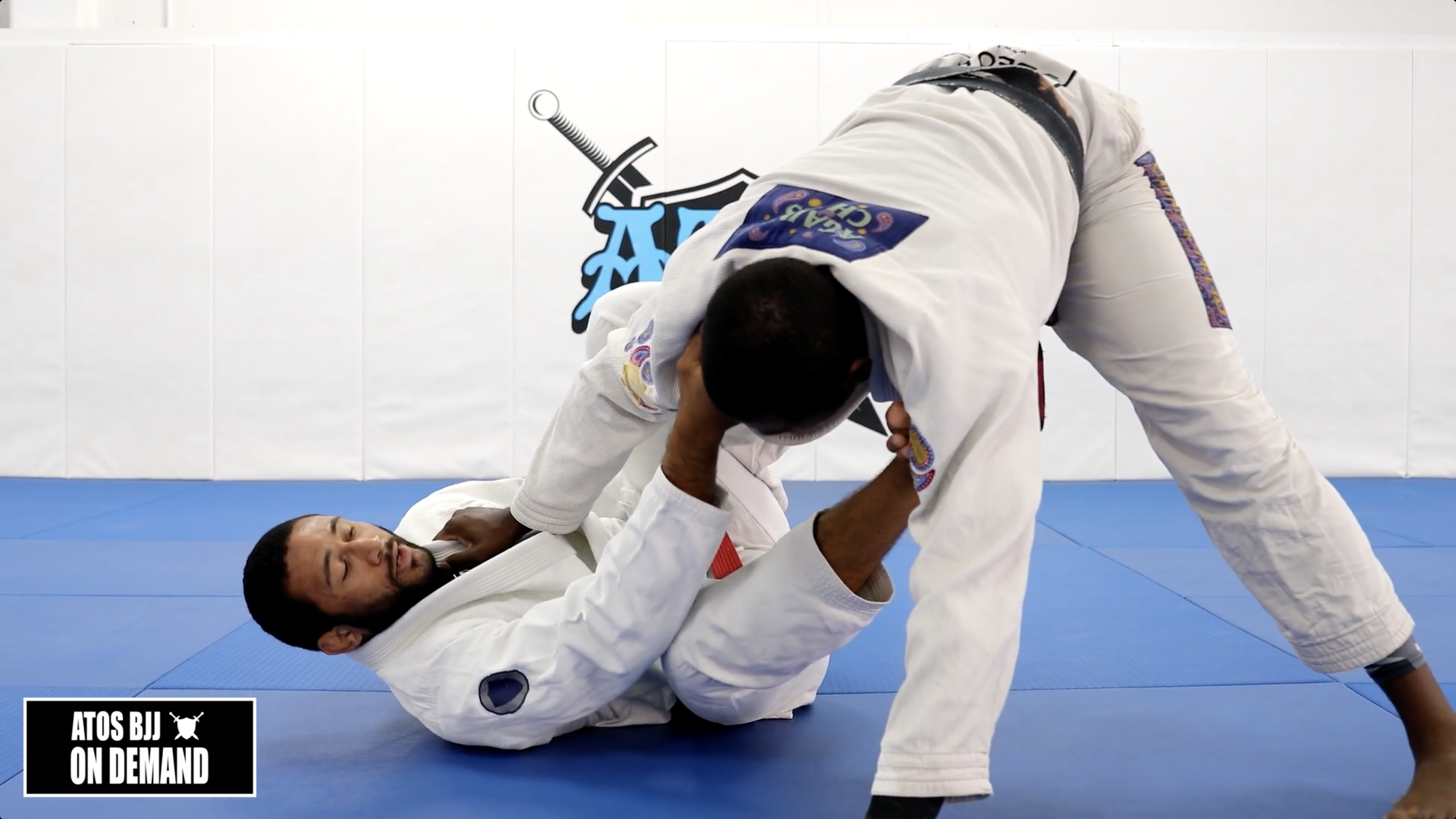 De la Riva Off Balance & Split Sweep From De la Riva