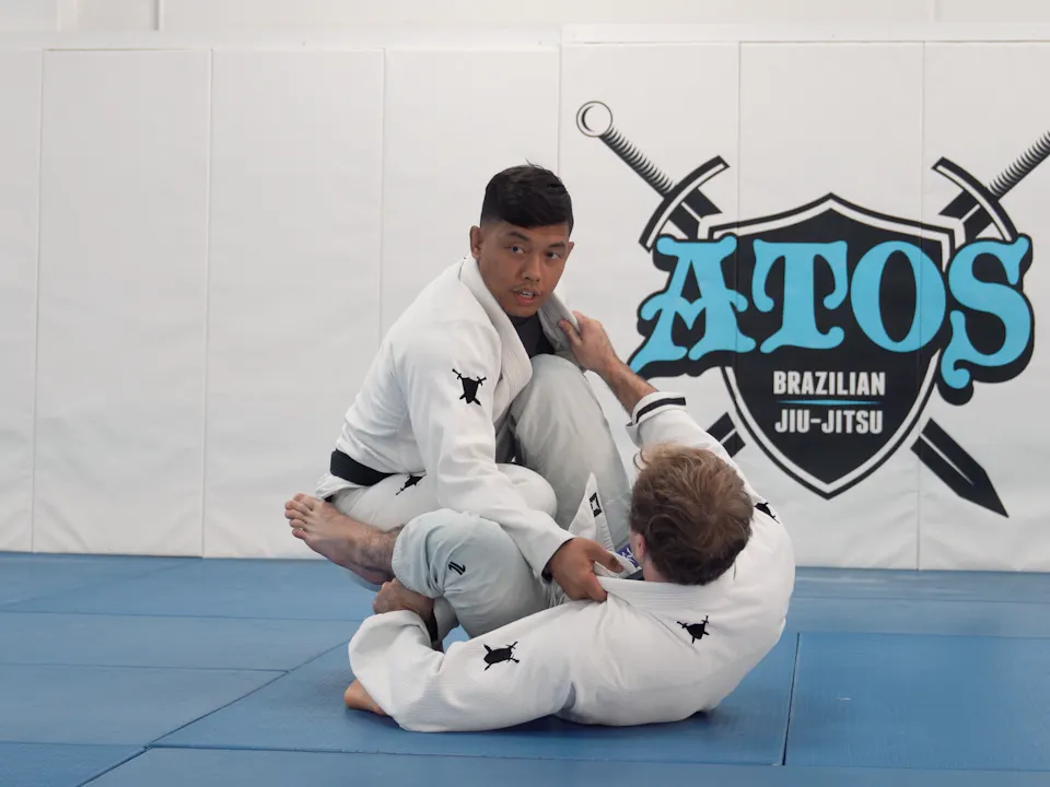 Side Smash With Pretzelbolo | Part 1 - Rolando Samson - Atos BJJ OnDemand