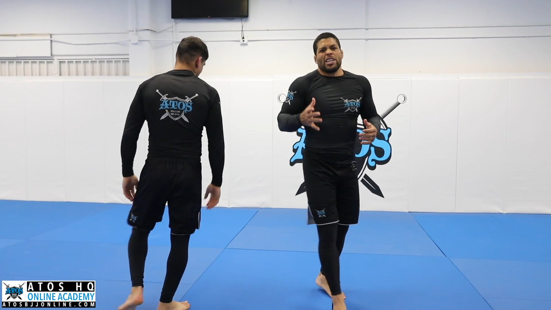 Rear bear hug defense