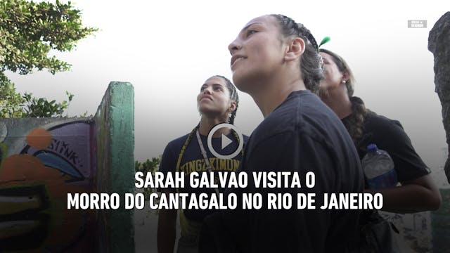 🇧🇷 Muita história: Sarah Galvao visit...