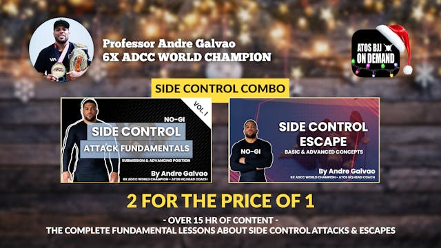 📦COMBO: Side Control Attacks & Escape...