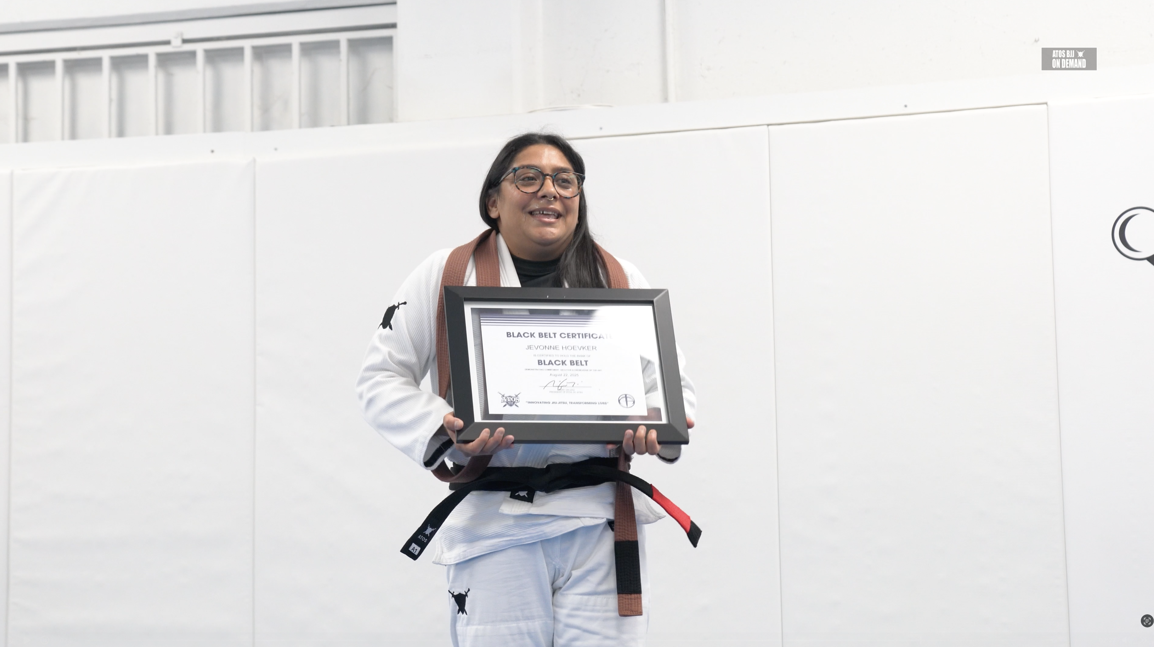 Black Belt Promotion - Jevonne Hoevker 