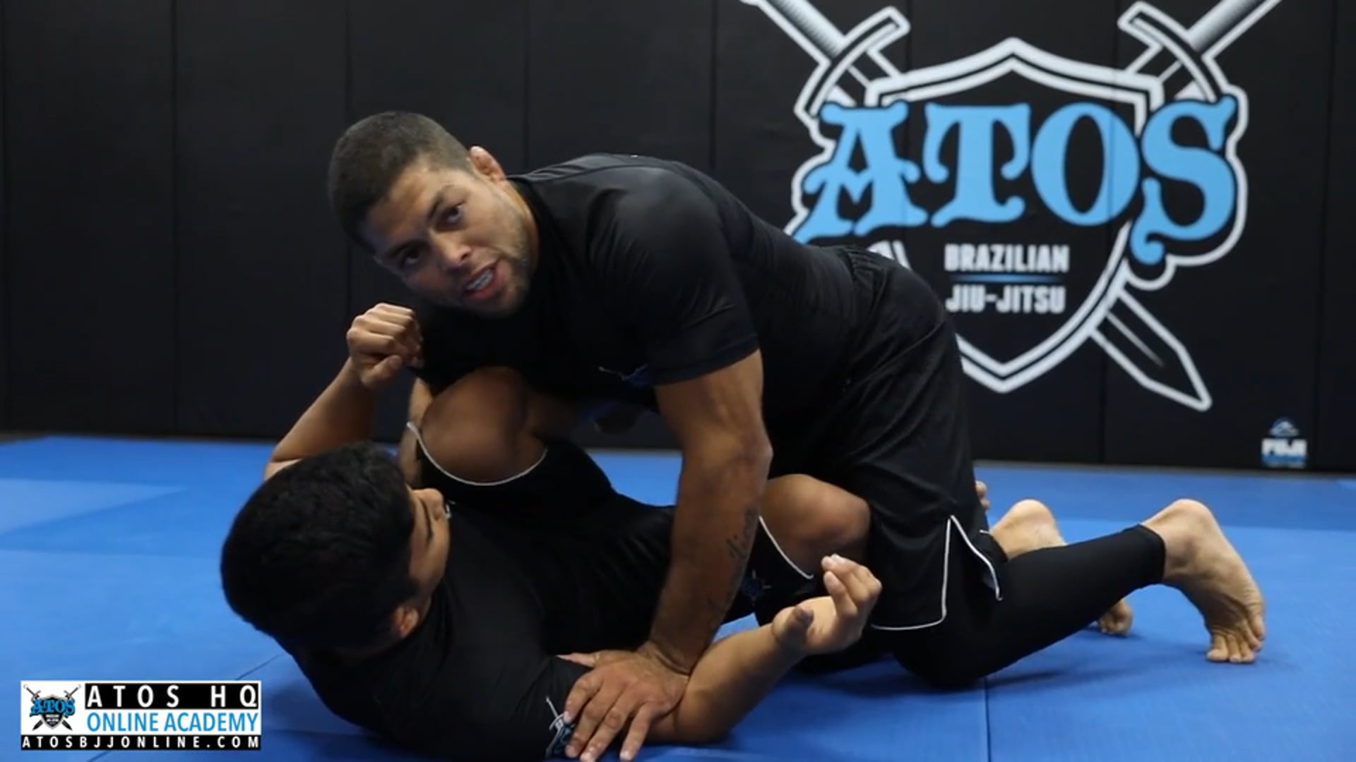 Passing Hooks Guard Jumping Over the Legs