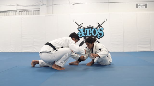 Toreando Pass Against a Seated Oppone...