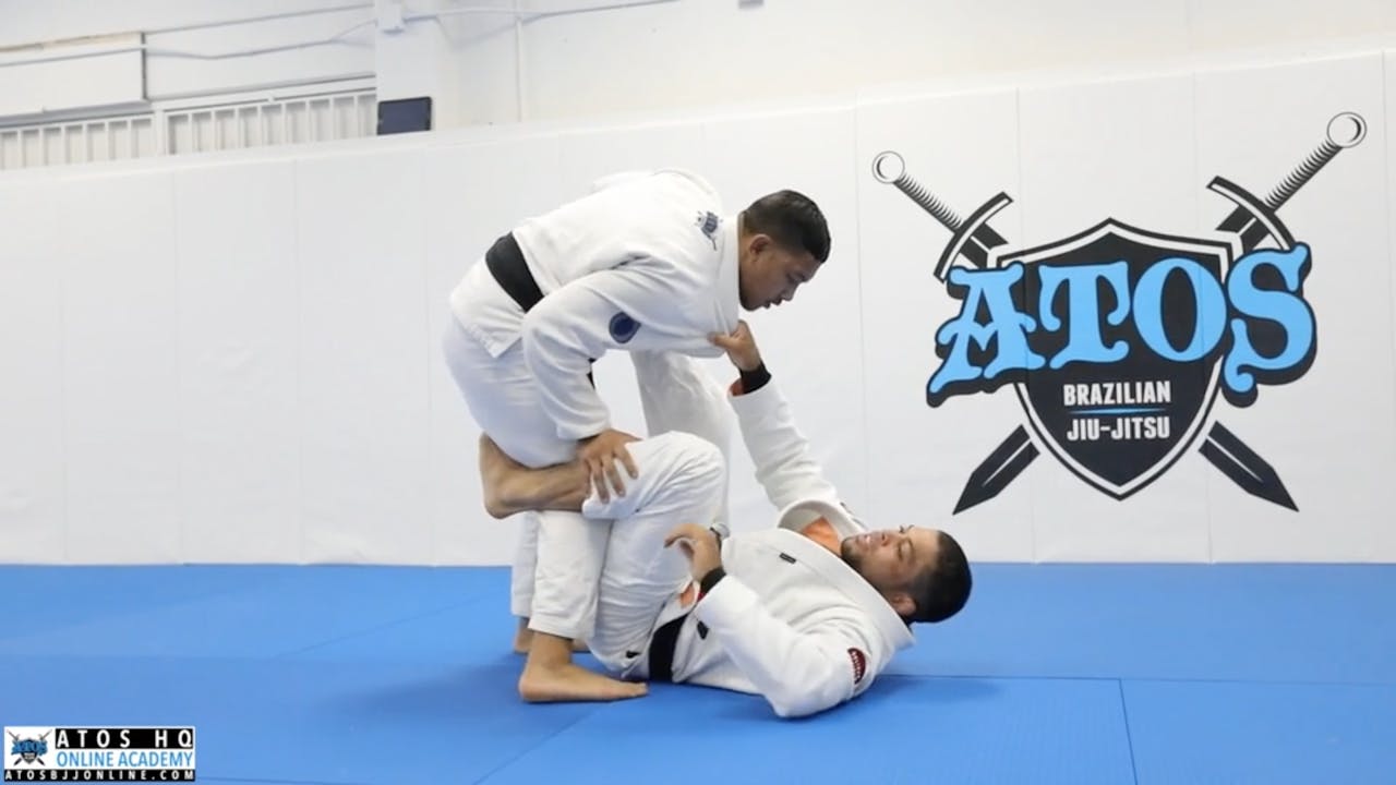 Guard Pull to Deep DLR X Guard Sweep Andre Galvao Atos BJJ OnDemand