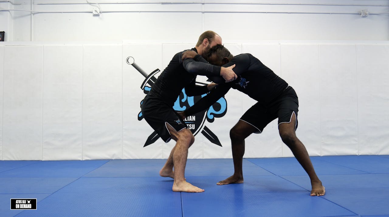 Fireman Double Inside Control Fred Leavy Atos BJJ OnDemand