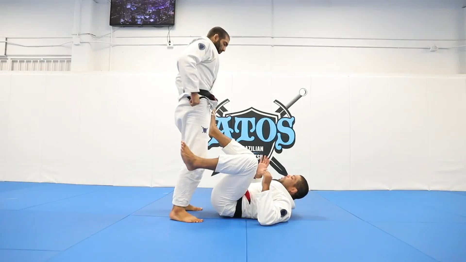 Warm Up Drills & Waiter Sweep With Option To Crab Ride Back Take From DLR Guard