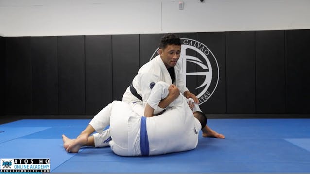 Basic Step Over Arm Bar From Knee On ...