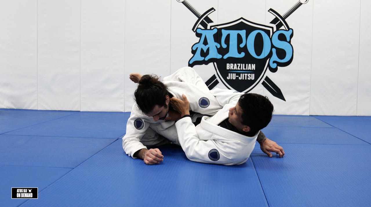 Choke from Closed Guard with One Arm Trapped Kids Class Lucas