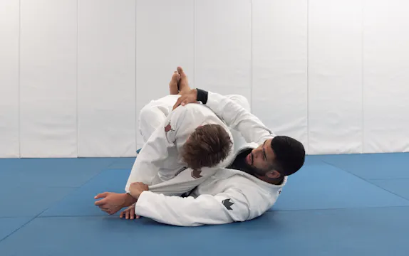 Closed Guard Sweep From 2 on 1