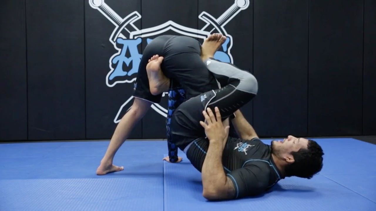 Setting Up One Leg X Guard From Butterfly Guard + Sweep Lucas Barbosa Atos BJJ OnDemand
