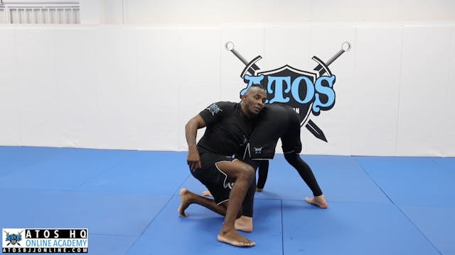 Double Outside Elbow Control Tie to Duck Under