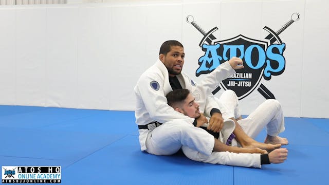 Crab Ride From DLR Guard to Leg Drag Back Take Using The Twister Hook 