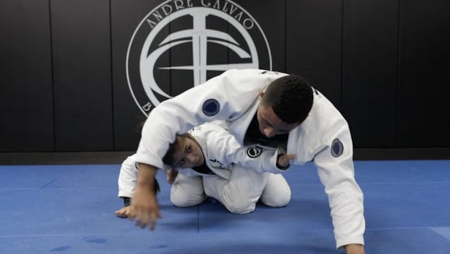 Basic 2 on 1 Grip Back Take From Clos...