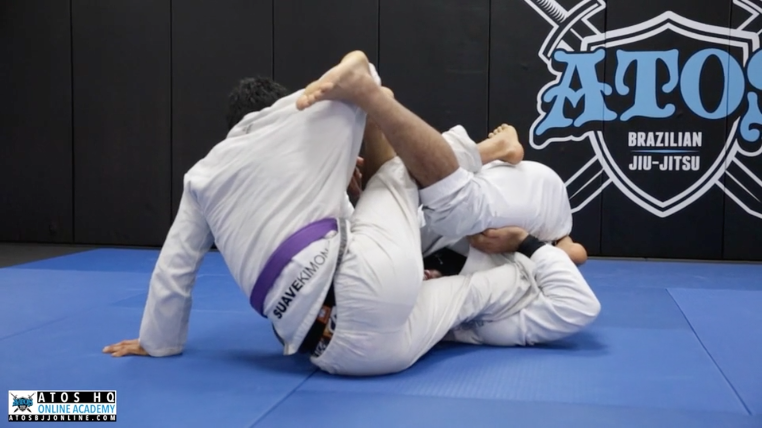Spider Guard to Kiss of the Dragon Attempt to One Leg X Sweep